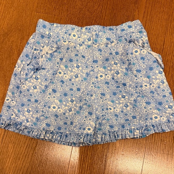 Little English Other - Little English Blue Floral Girls Shorts